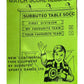 Vintage 1970's Subbuteo Table Soccer Football Game Match Score Recorder Board Set Z Complete With Team Names - Continental Equipment Edition - Fantastic Condition In The Original Box