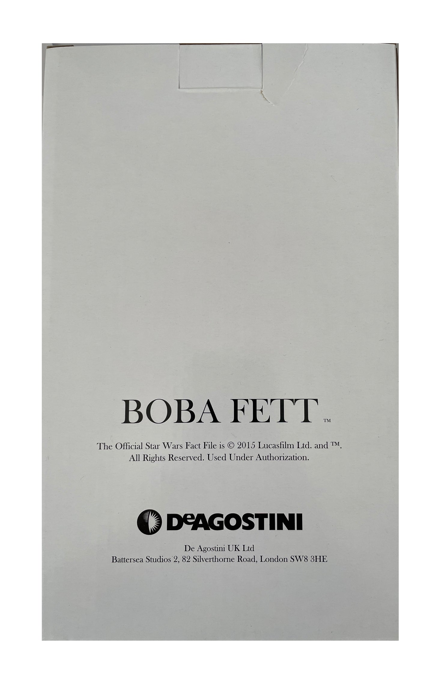 Vintage 2015 Star The Original Trilogy Wars Boba Fett 8 Inch Figurine - Highly Detailed Metal Cast Figure