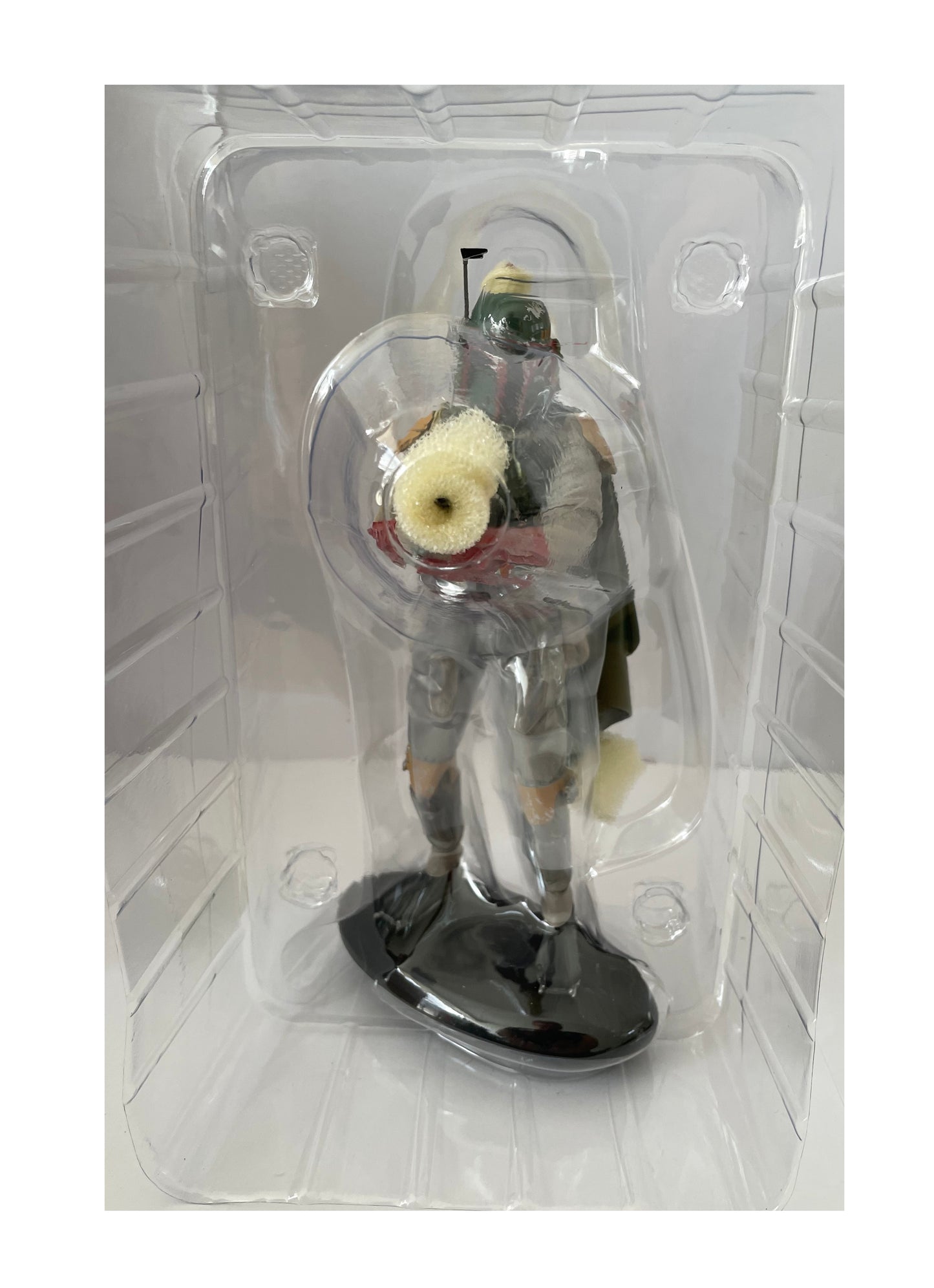 Vintage 2015 Star The Original Trilogy Wars Boba Fett 8 Inch Figurine - Highly Detailed Metal Cast Figure