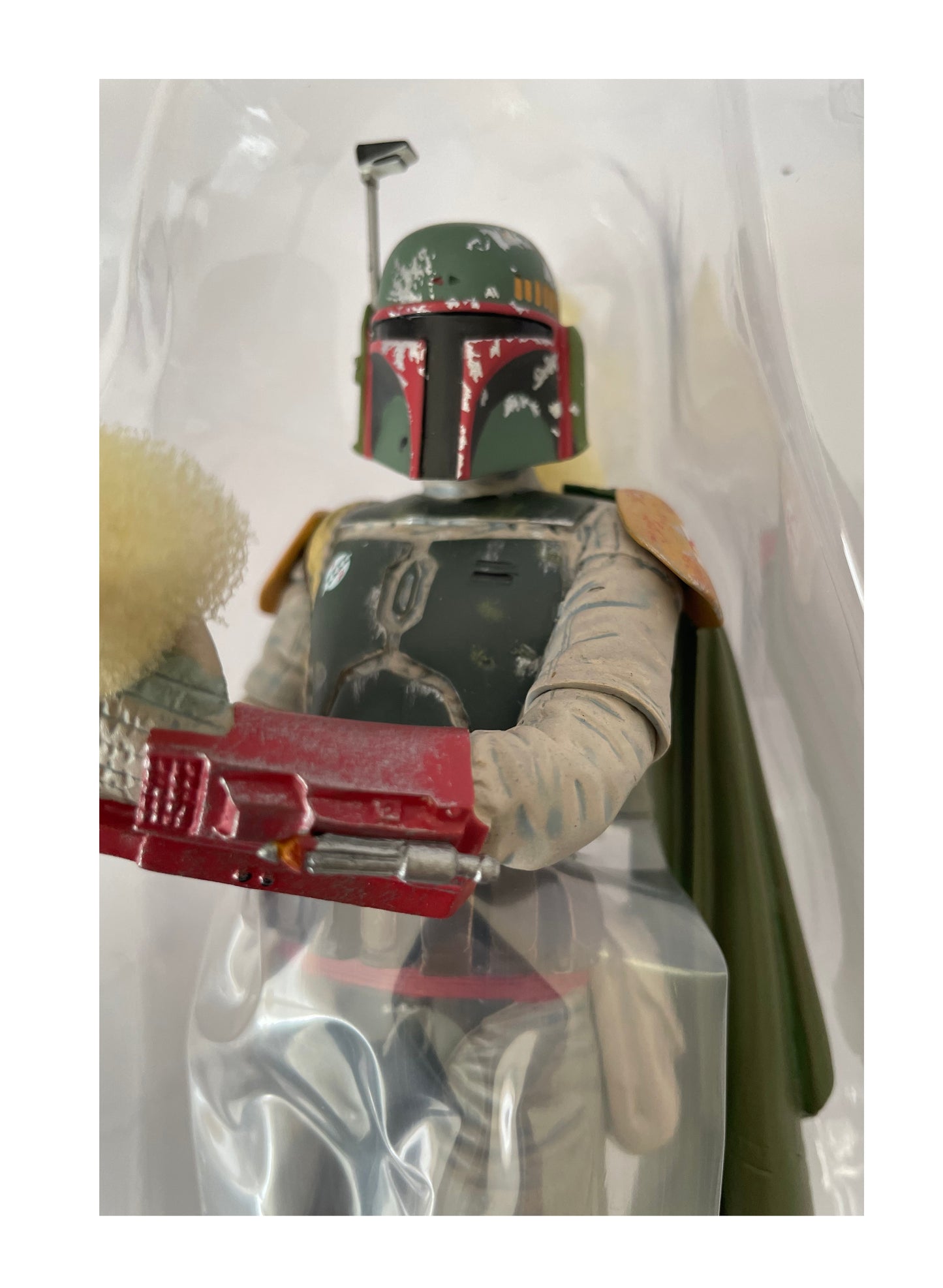 Vintage 2015 Star The Original Trilogy Wars Boba Fett 8 Inch Figurine - Highly Detailed Metal Cast Figure