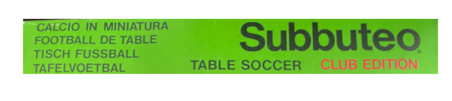 Vintage 1974 Subbuteo Table Soccer Club Edition 100% Complete In The Original Box.