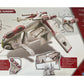 Vintage 2009 Star Wars The Clone Wars - Toys R Us Exclusive - Republic Gunship Bomber With Closable Panels