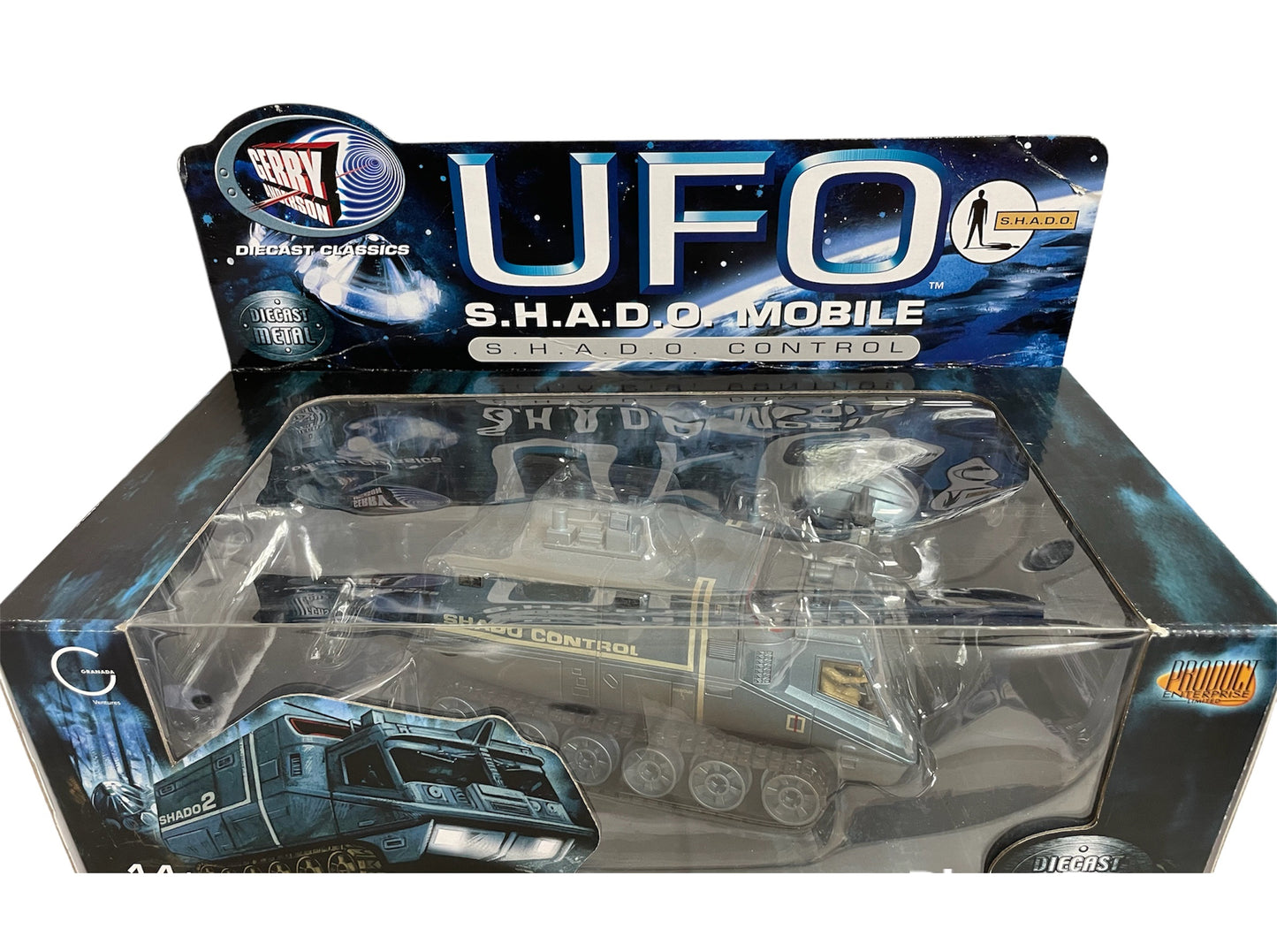 Vintage Product Enterprise 2005 Gerry Anderson's UFO SHADO Mobile - SHADO Control Diecast Replica Model Vehicle - Brand New Shop Stock Room Find