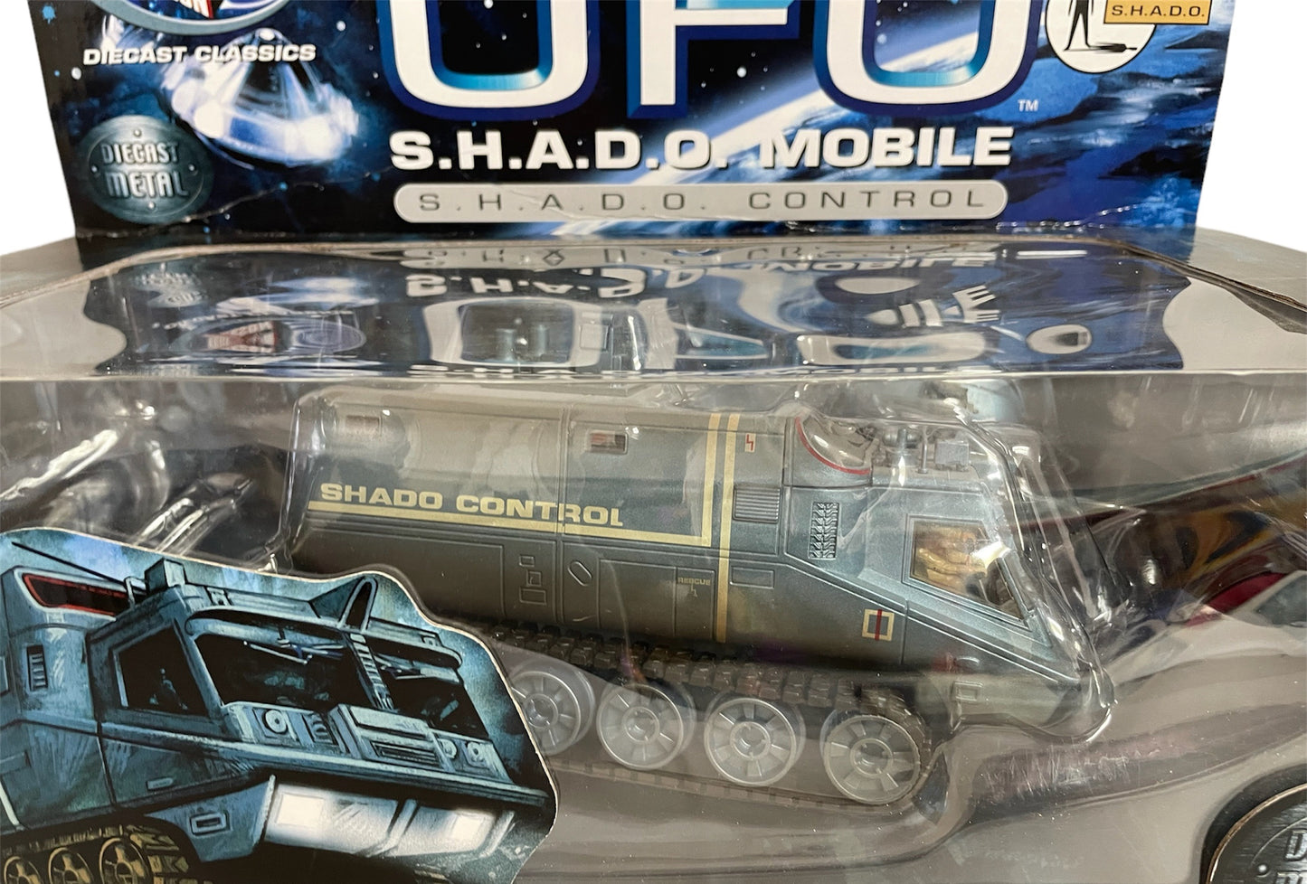Vintage Product Enterprise 2005 Gerry Anderson's UFO SHADO Mobile - SHADO Control Diecast Replica Model Vehicle - Brand New Shop Stock Room Find