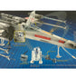 Vintage 2003 Star Wars The Saga Collection - The Empire Strikes Back Luke Skywalkers Red 5 X-Wing Fighter Space Vehicle With R2-D2 Action Figure