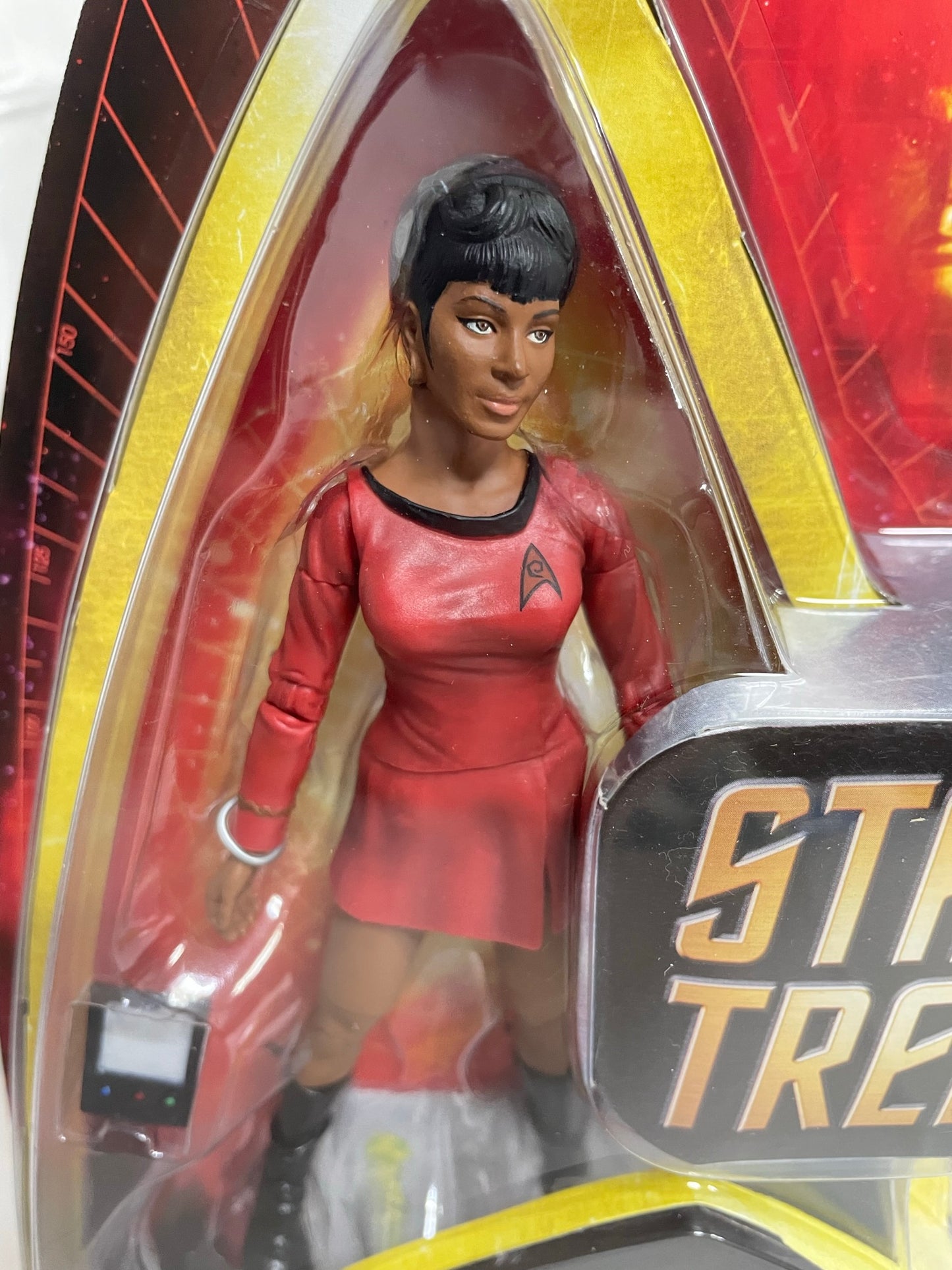 Vintage Art Asylam 2004 Star Trek The Original Series Lieutenant Uhura Action Figure - Brand New Factory Sealed Shop Stock Room Find