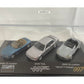 Vintage 2000 Edition James 007 Bond Drives BM Dealership Set Of 3 Mini Die-Cast Vehicles In Display Case - Z3 Roadster / 750iL / Z8 Roadster