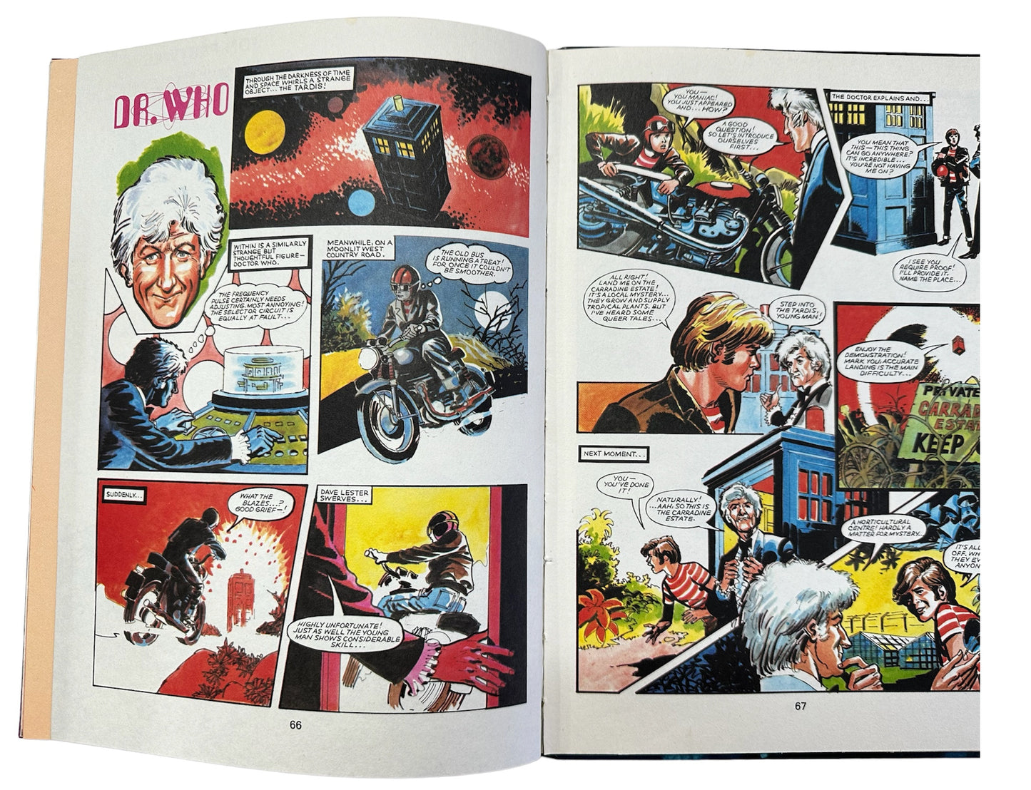 Vintage Countdown Annual 1972 - Fantastic Condition Hardback Book