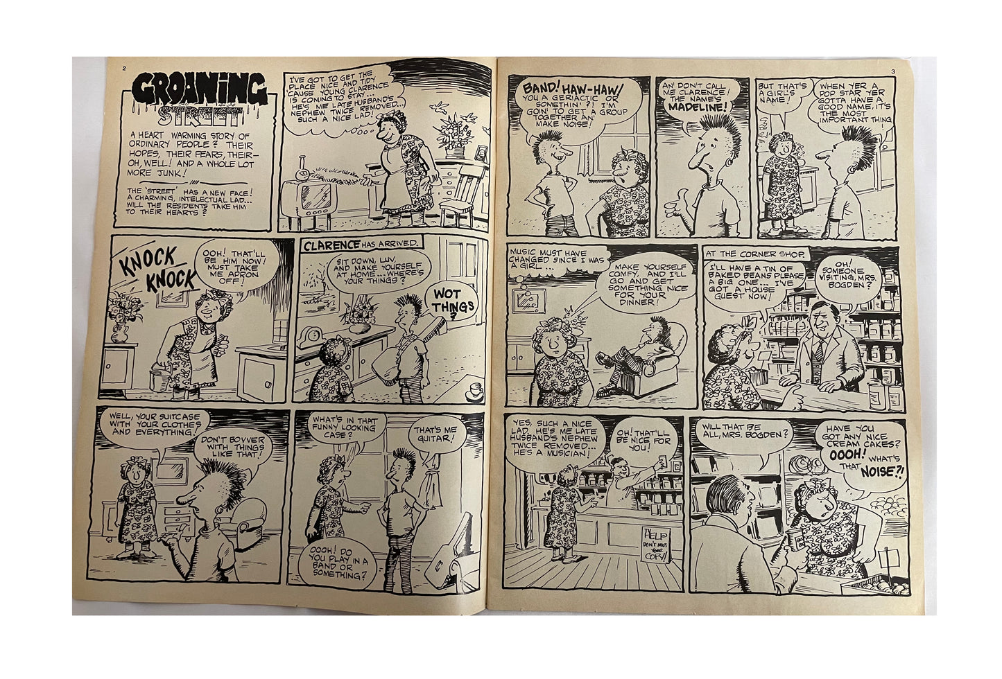 Vintage 1987 TV Help Fortnightly Comic Magazine Number 1 - Fantastic First Issue - With The Free Poster - 7th to 21st May 1987 - Former Shop Stock