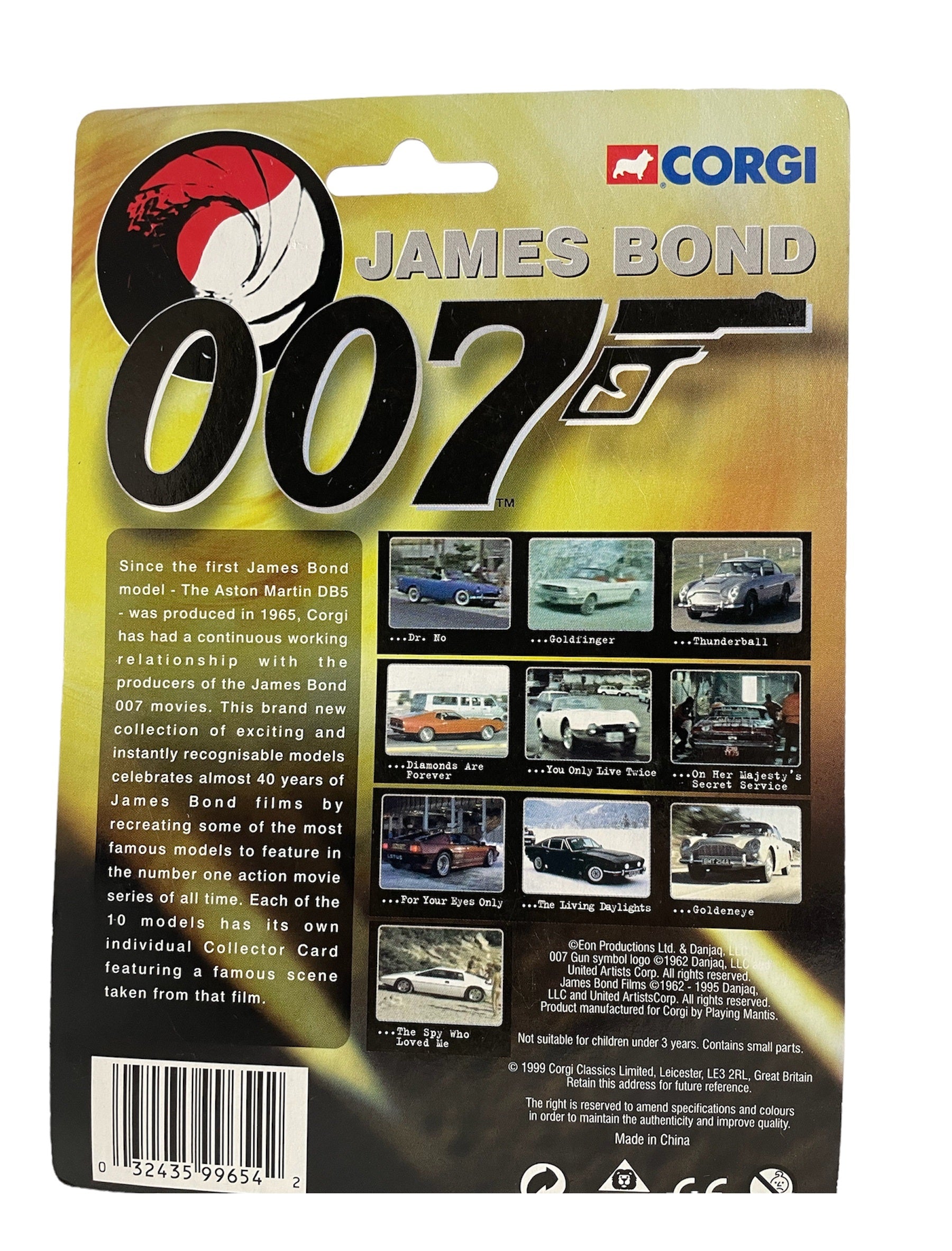 1999 Corgi James Bond 007 - You Only Live Twice - Toyota