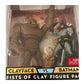 Vintage 2008 DC Universe - The Fists Of Clay Figure Pack - Clayface Vs Batman Action Figure 2 Pack