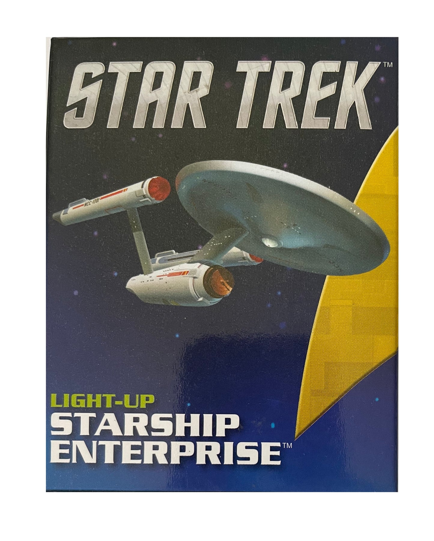Star Trek Running Press The Original Series Light Up Starship Enterprise NCC-1701 Mega Mini Kit - Brand New Factory Sealed