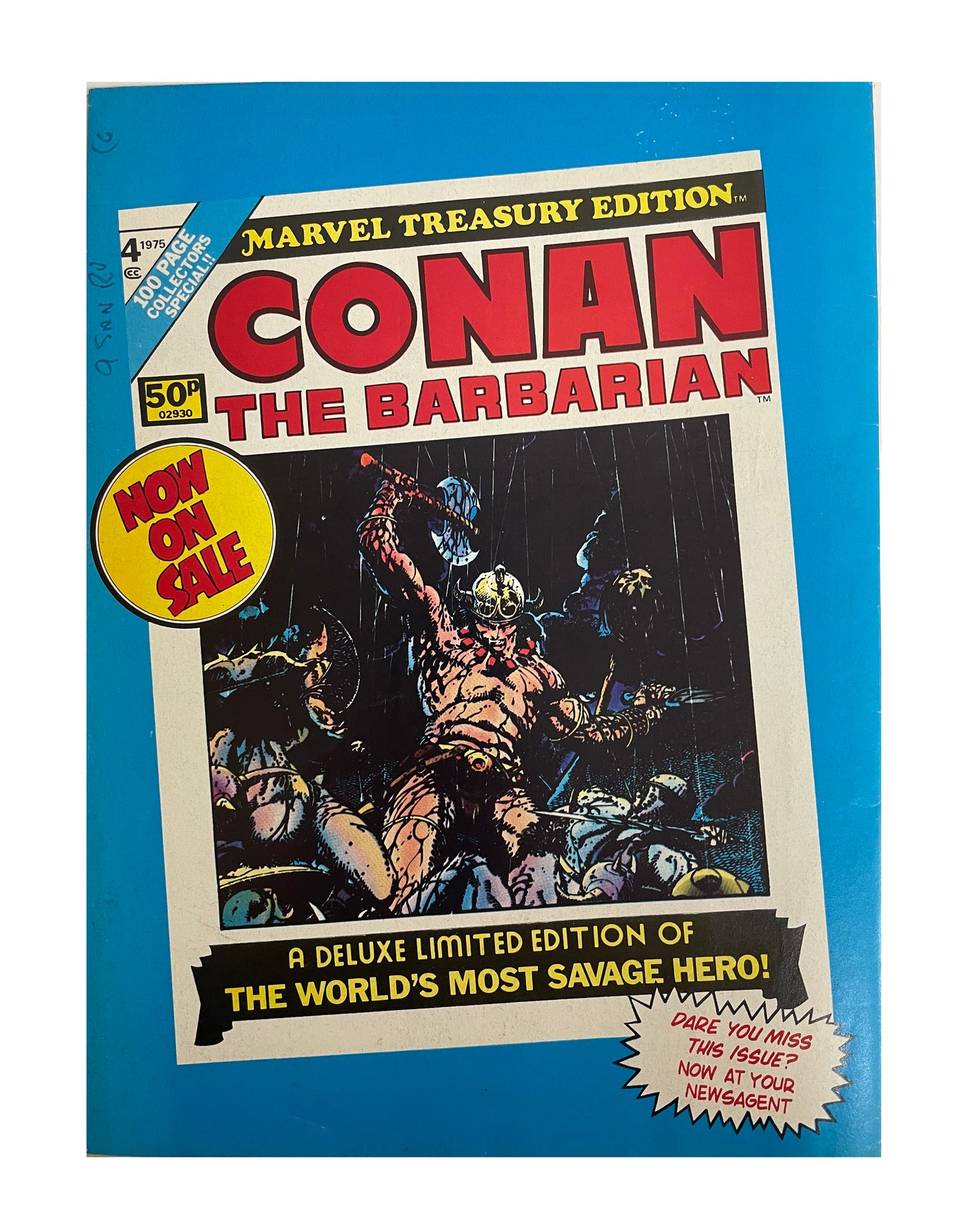 1975 Marvels Comics - Planet Of The Apes Comic Issue No. 39 - July 19th 1975 - Former Shop Stock