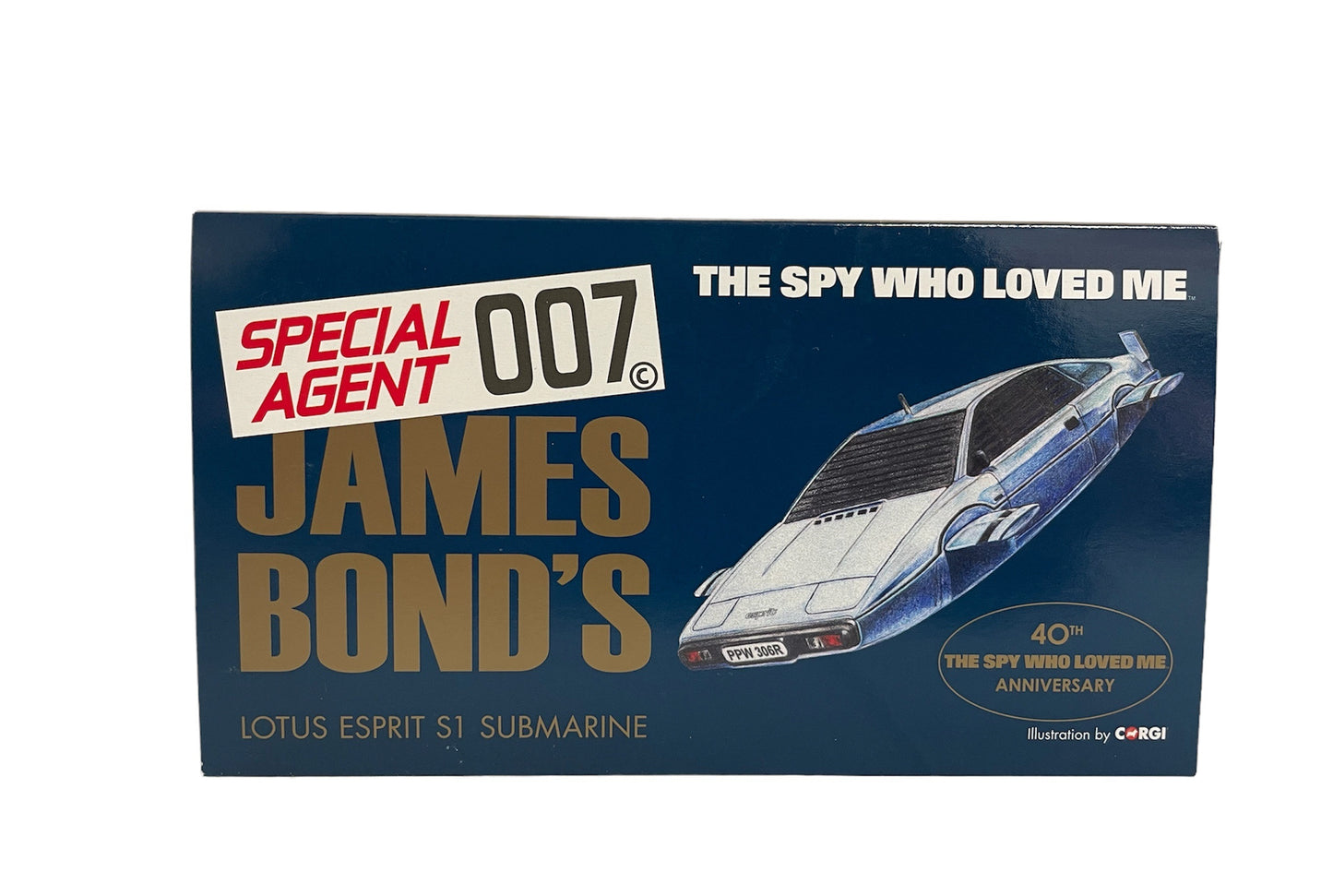 The Spy Who Loved Me Special Agent 007 James Bonds Lotus Esprit S1 Submarine 1:36 Scale Die-Cast 40th Anniversary No. CC04513 - Brand New Shop Stock Room Find