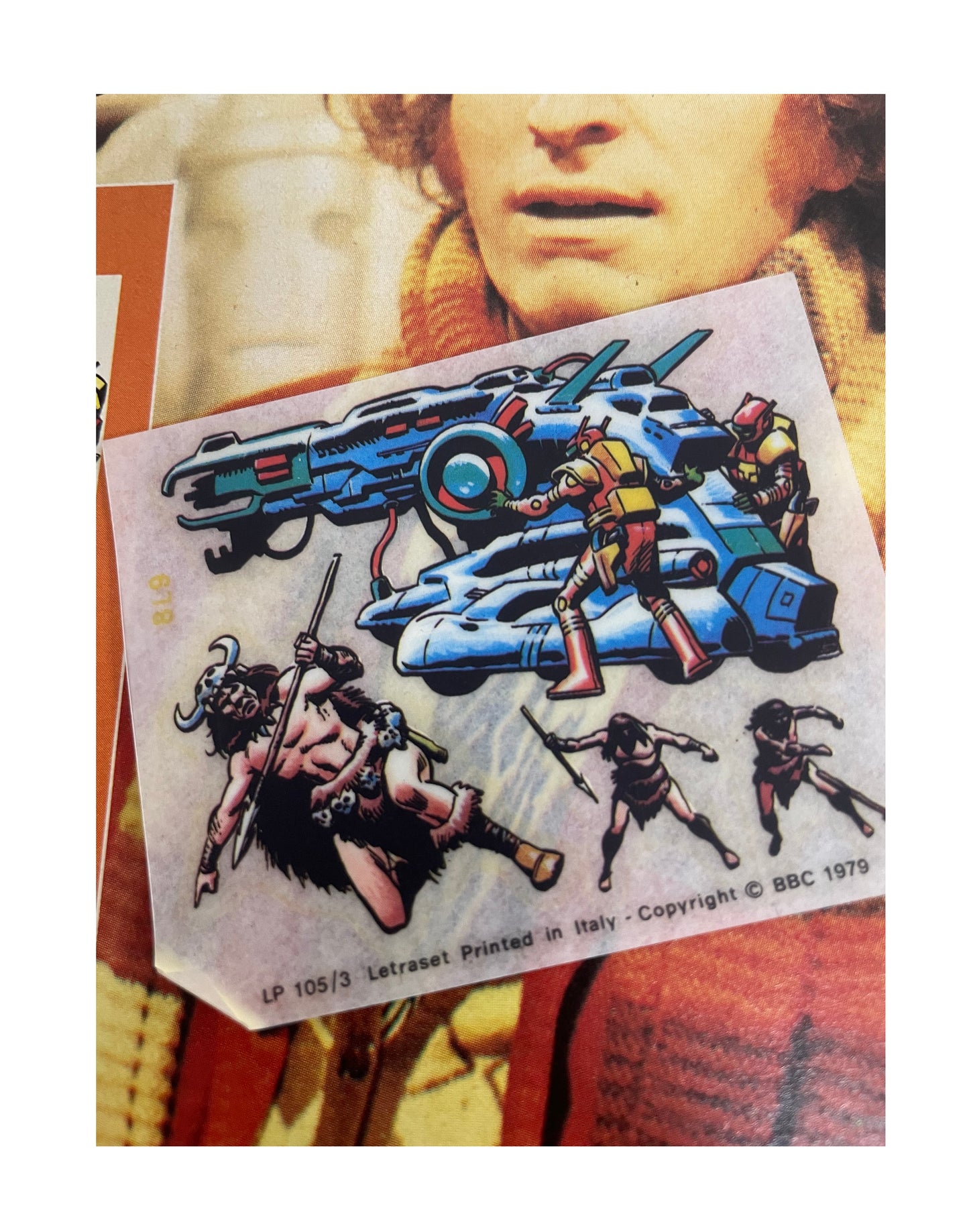 1979 Doctor Dr Who Weekly Comic Magazine Number 3 - Thrilling Third Issue - With The Free Transfers - Oct 31st 1979