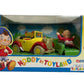 Vintage 2001 Corgi Noddy In Toyland Noddys Car Die-Cast Model With Noddy Figure