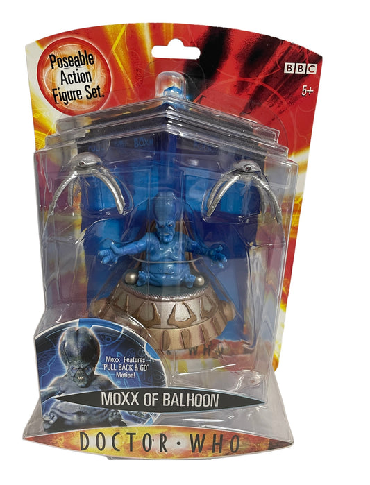 Vintage 2005 Doctor Dr Who - The Moxx Of Balhoon Highly Detailed Poseable Action Figure Original Release - Brand New Factory Sealed Shop Stock Room Find