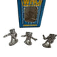 Vintage FASA Corp 1986 Doctor Dr Who Citadel Miniatures Metal Figures No. 9504 - Cyberman Set of 3 - In The Original Box - Shop Stock Room Find