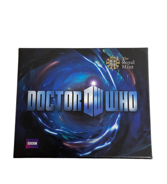Vintage 2010 The Royal Mint Dr Who The Eleventh Doctor Collectable Series Exclusive 12 x Medals In Presentation Box - Ultra Ultra Rare