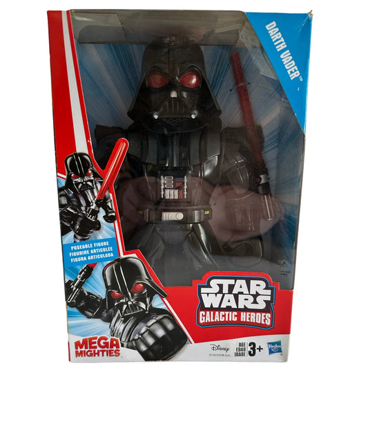 Star Wars 2018 Galactic Heroes Mega Mighties Darth Vader 10 Inch Action Figure - Brand New Factory Sealed