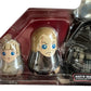 Vintage 2007 Star Wars Chubby Series 1 - The Circle Is Now Complete - Anakin Skywalker To Darth Vader Russian Doll Style Chubbies Figure Set - Brand New Factory Sealed Shop Stock Room Find