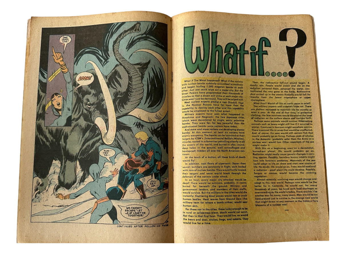 Vintage 1975 Charlton Comics - All New Doomsday + 1 Comic Issue Number ...