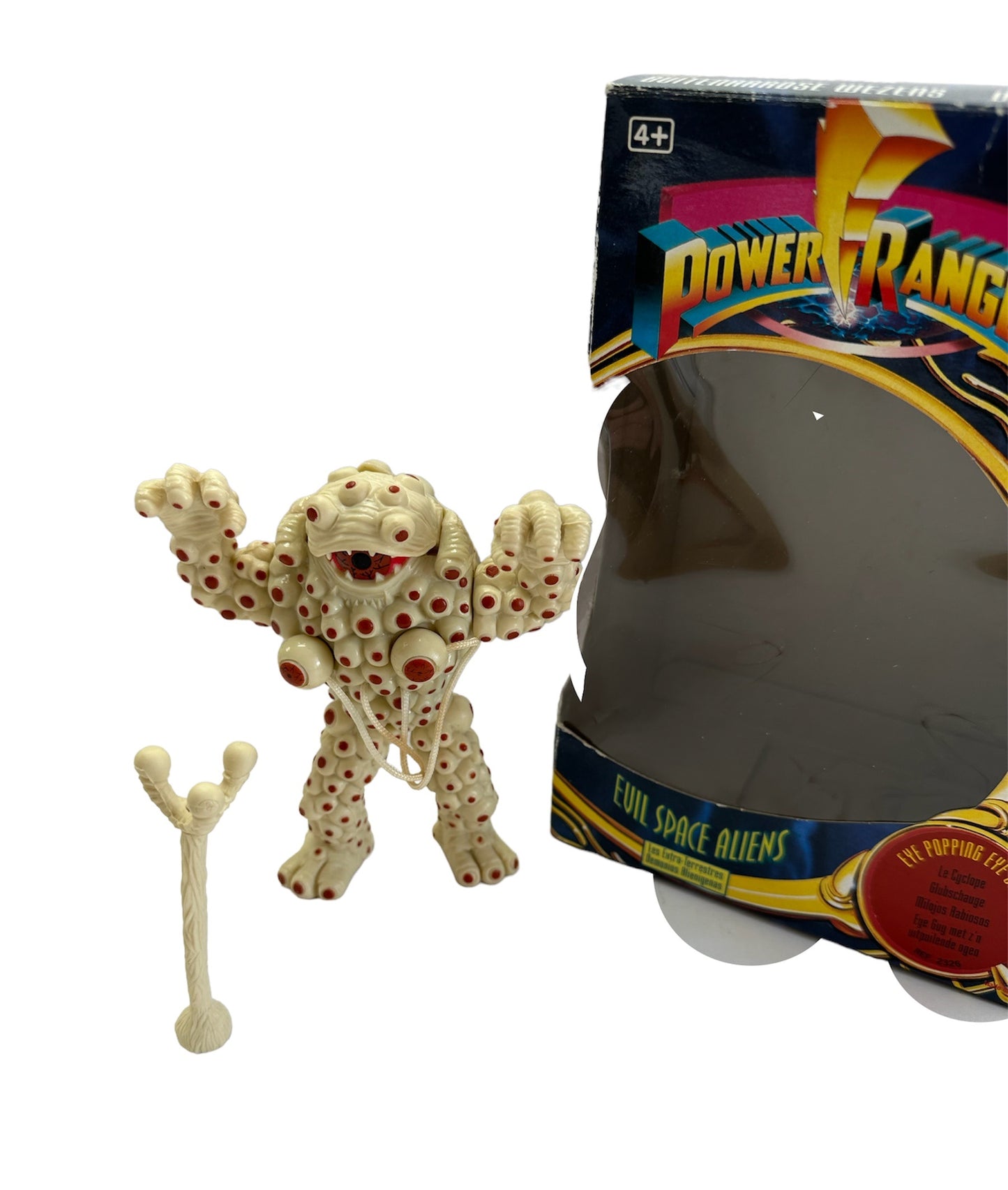 Bandai 1993 First Release Mighty Morphin Power Rangers Evil Space Aliens - Eye Popping Eye Guy Action Figure