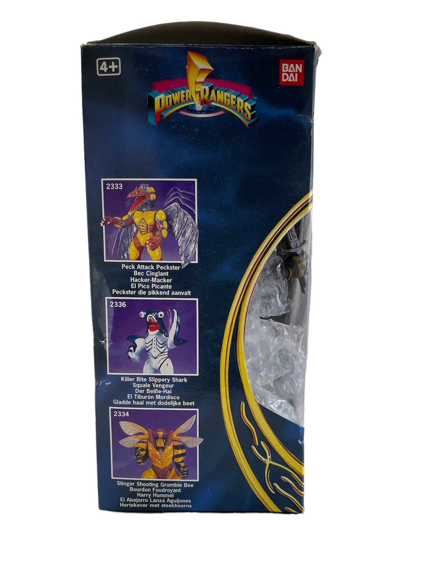 Vintage Bandai 1993 Mighty Morphin Power Rangers Evil Space Aliens - Sword Slashing Knasty Knight Action Figure - Fantastic Condition Very Rare Item In The Original Box