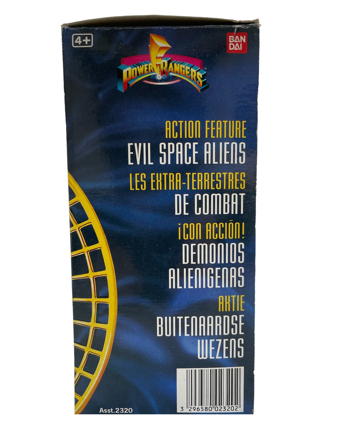 Bandai 1993 First Release Mighty Morphin Power Rangers Evil Space Aliens - Eye Popping Eye Guy Action Figure