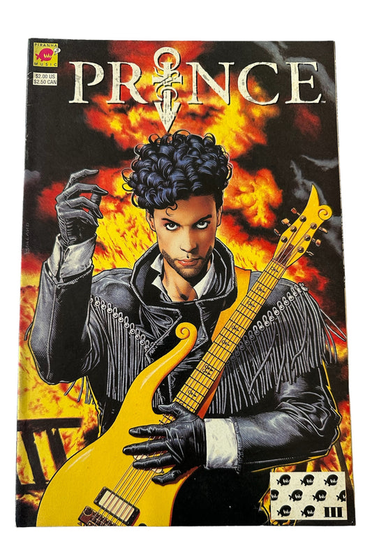 Vintage 1991 Piranha Music - Prince - Alter Ego - Third Printing - Former Shop Stock.