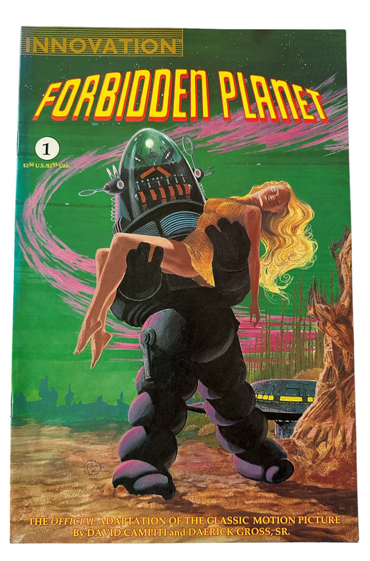 Vintage 1992 Innovation - Forbidden Planet Issue Number 1 - Fantastic First Issue - The Official Adaptation Of The Classic Movie - May 1992 - Former Shop Stock