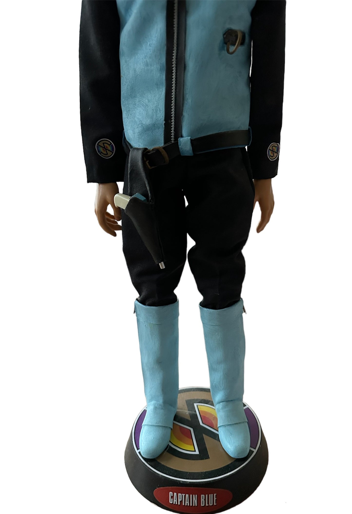 Vintage 2009 Iconic Replicas - Gerry Andersons Captain Scarlet - Captain Blue 1:1 Scale Display Replica Puppet - Limited Edition No. 73/100 With COA In Original Packing
