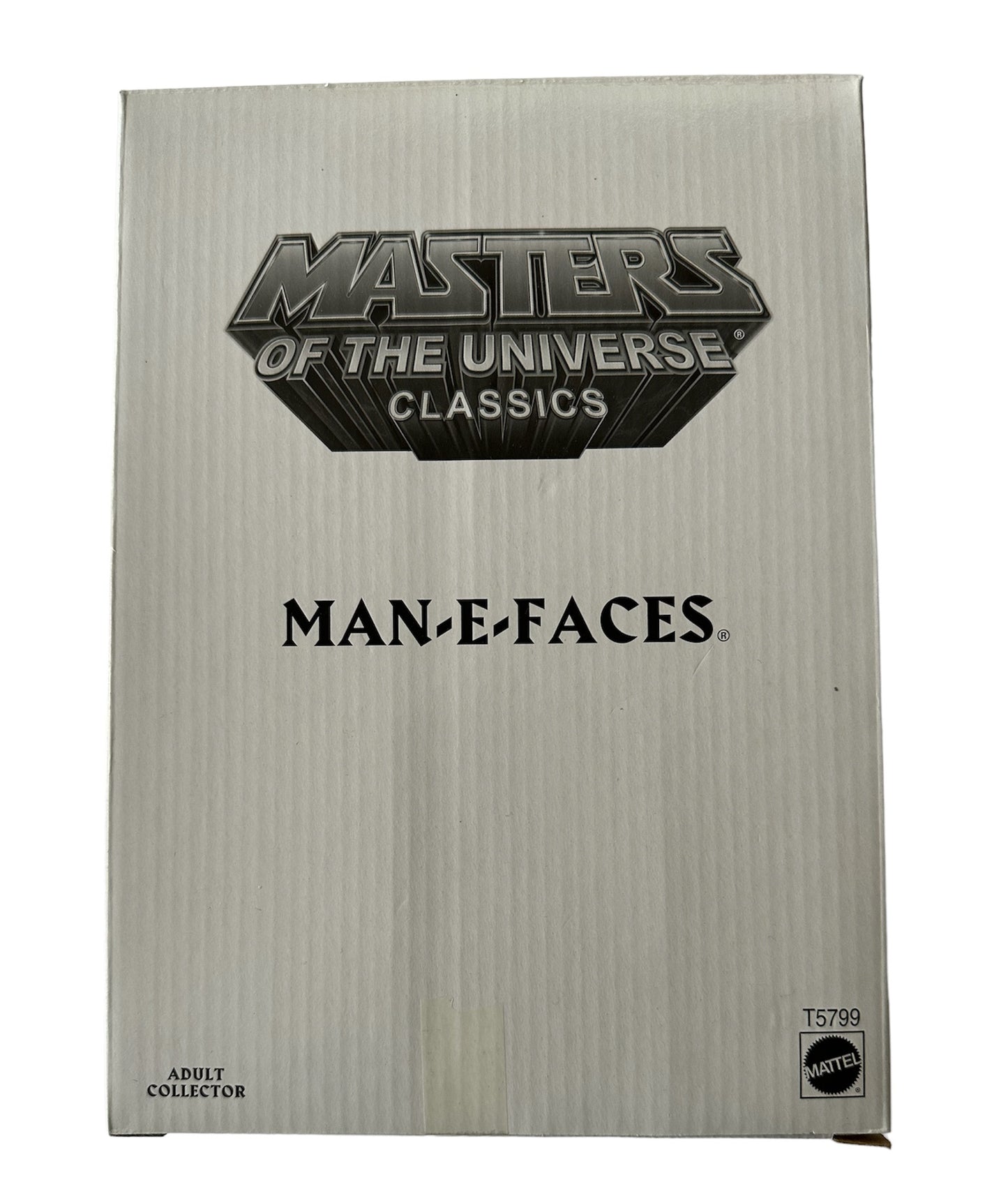 Vintage 2011 Masters MOTU Of The Universe Classics - Man-E-Faces - Human - Robot - Monster Action Figure - Brand New Factory Sealed Shop Stock Room Find