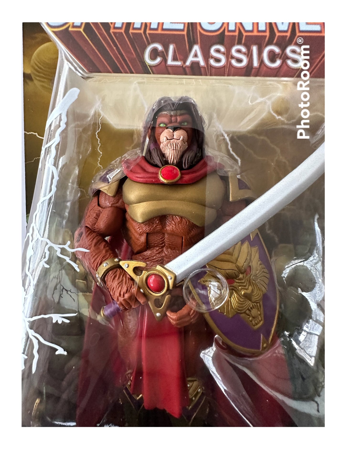 2010 Masters MOTU Of The Universe Classics - Chief Carnivus - Heroic Feline Warrior -Leader Of The Cat Warriors Qadians Action Figure