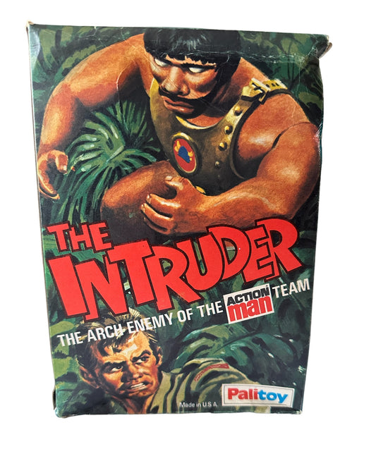 Vintage 1977 Action Man The Intruder Action Figure - Alien Strong Man From Another Planet - The Arch Enemy Of Action Man - In The Original Box
