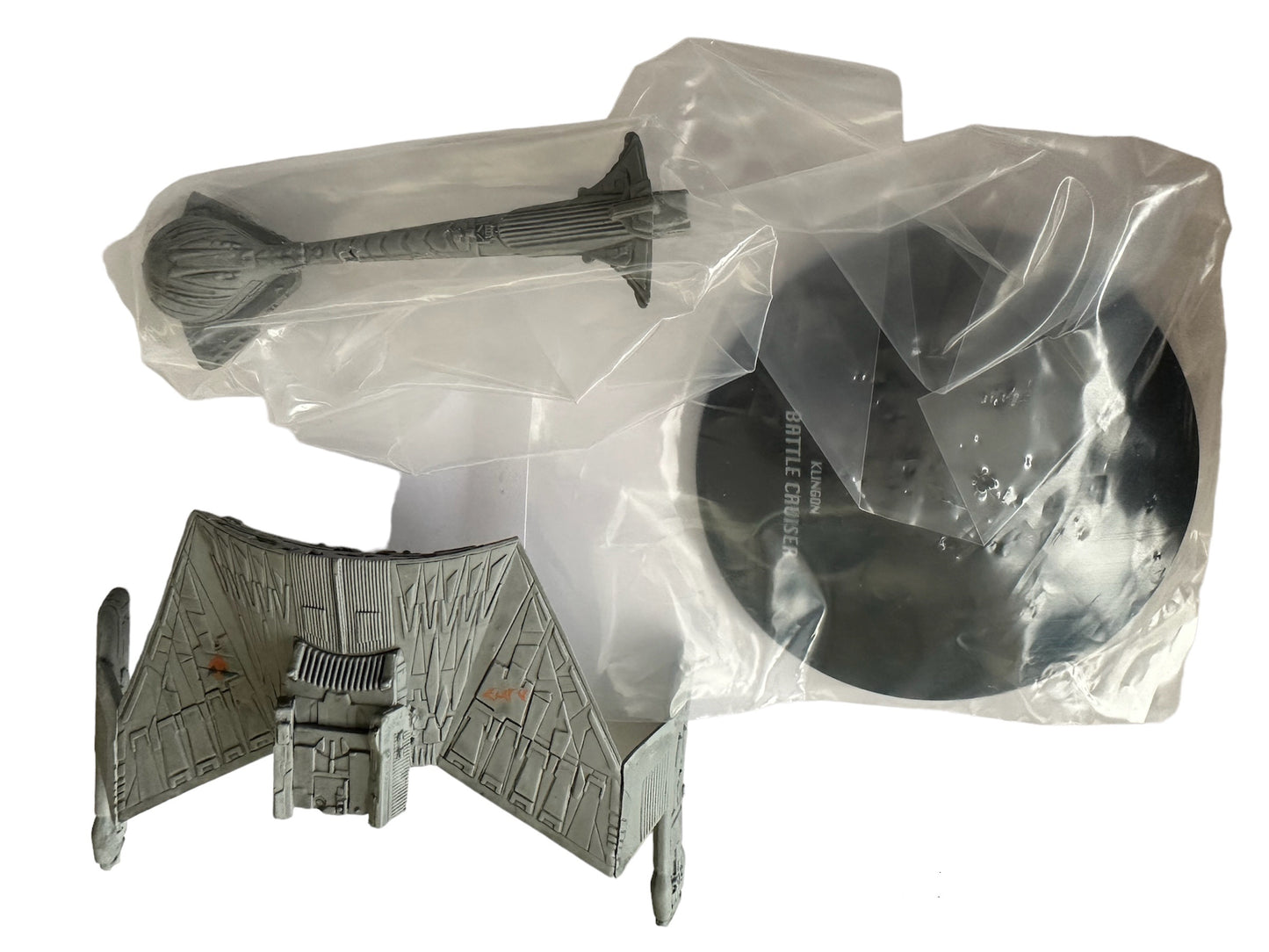 Vintage Star Trek Konami 2008 SF Movie Selection Series Vol 1 - The Klingon Battle Cruiser - New In Sealed Bag