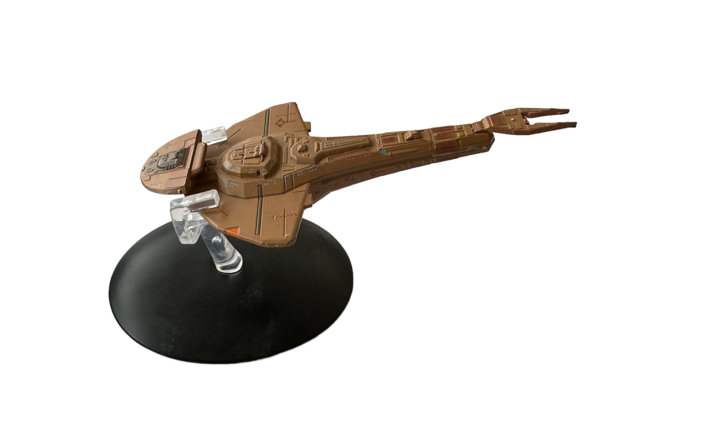 2013 Star Trek The Offical Star Ship Collection - The Galor Class Warship - By Eaglemoss - Former Shop Counter Display Mode