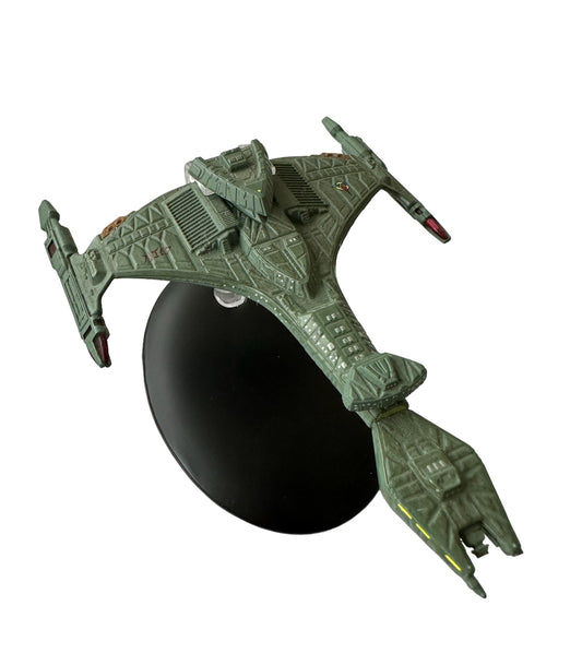 2014 Star Trek The Offical Star Ship Collection The Klingon Vor'cha Class Attack Cruiser - By Eaglemoss - Former Shop Counter Display Model