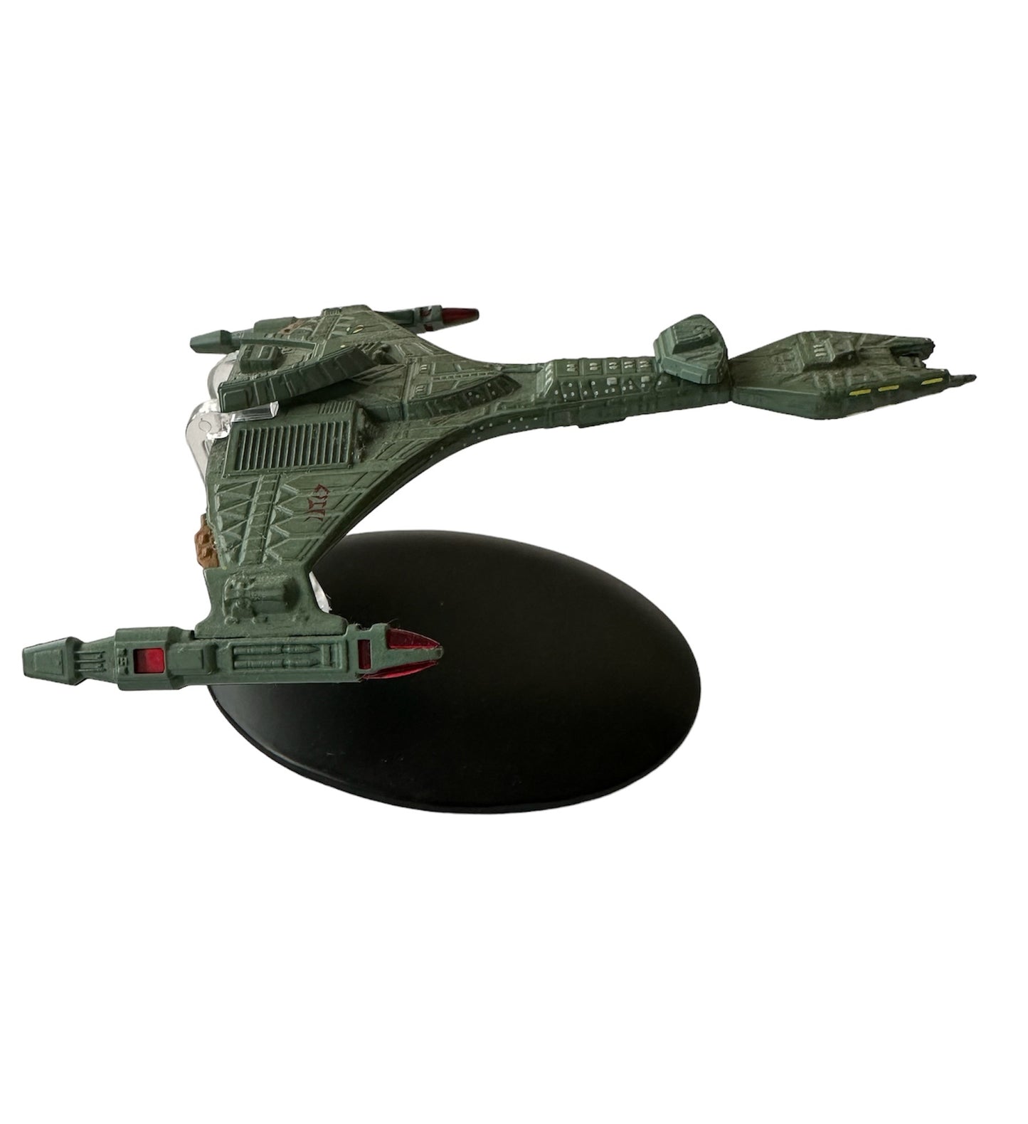 2014 Star Trek The Offical Star Ship Collection The Klingon Vor'cha Class Attack Cruiser - By Eaglemoss - Former Shop Counter Display Model