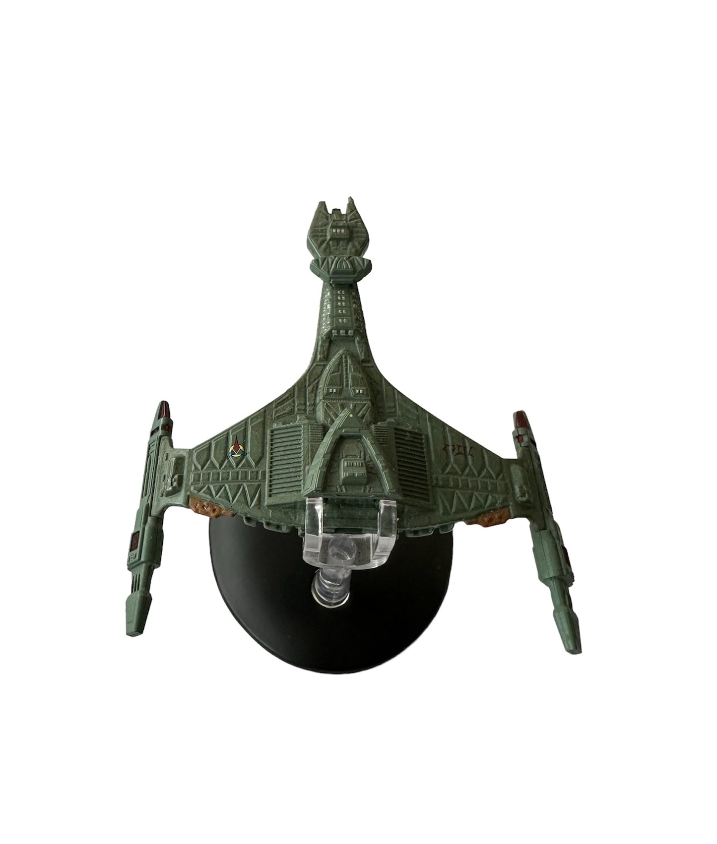 2014 Star Trek The Offical Star Ship Collection The Klingon Vor'cha Class Attack Cruiser - By Eaglemoss - Former Shop Counter Display Model