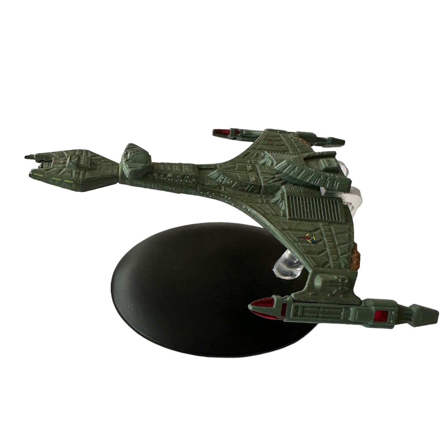 2014 Star Trek The Offical Star Ship Collection The Klingon Vor'cha Class Attack Cruiser - By Eaglemoss - Former Shop Counter Display Model