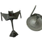 2013 Star Trek The Offical Star Ship Collection - Set Of Two Ships - The Klingon K'Tinga Class Battle Cruiser And The USS Reliant NCC-1864 - By Eaglemoss - Former Shop Counter Display Models