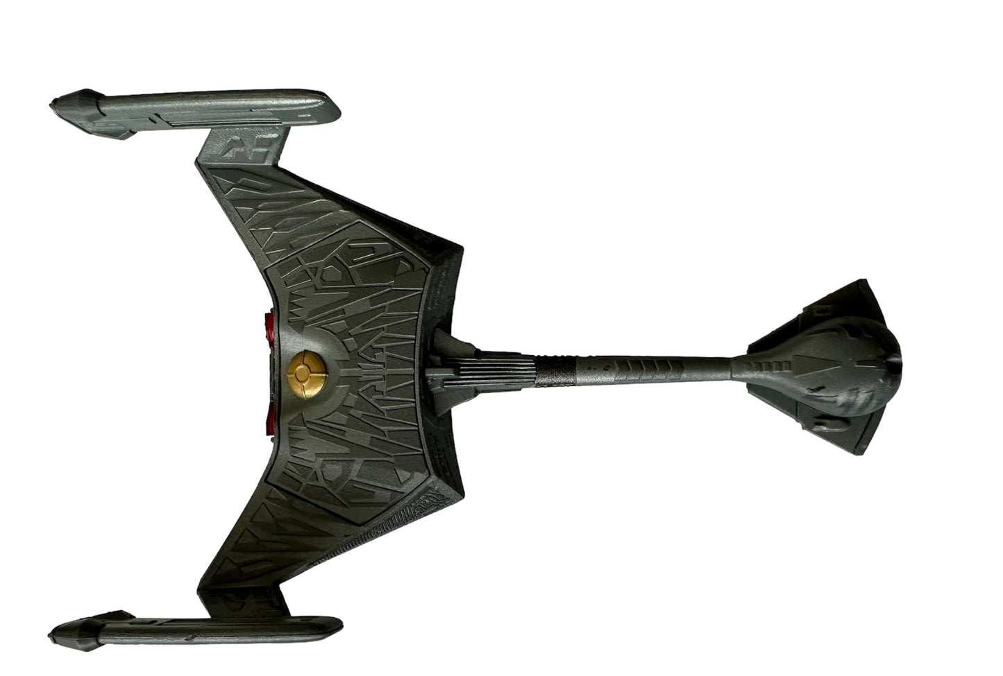 2013 Star Trek The Offical Star Ship Collection - Set Of Two Ships - The Klingon K'Tinga Class Battle Cruiser And The USS Reliant NCC-1864 - By Eaglemoss - Former Shop Counter Display Models