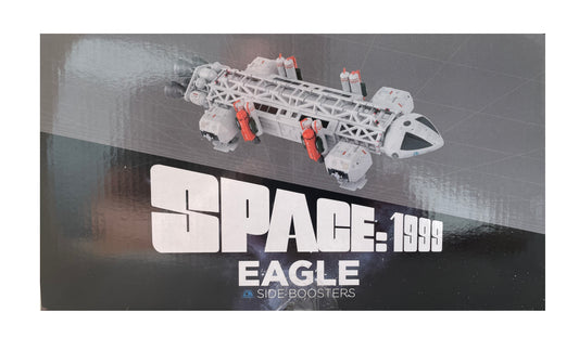 Space 1999 Eagle Transporter With Side Boosters 10 Inch Die-cast Model With Magazine By Eaglemoss