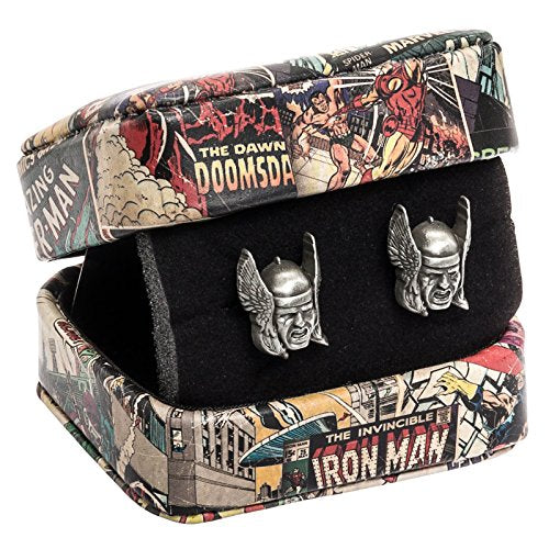 Marvel Comics Thor - The God Of Thunder - Cuff Links Set In Presentation Box - Brand New Shop Stock Room Find