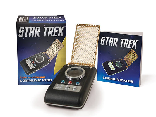 Star Trek Running Press The Original Series Light And Sound Communicator & Book Set - Brand New Factory Sealed - Ex Shop Stock