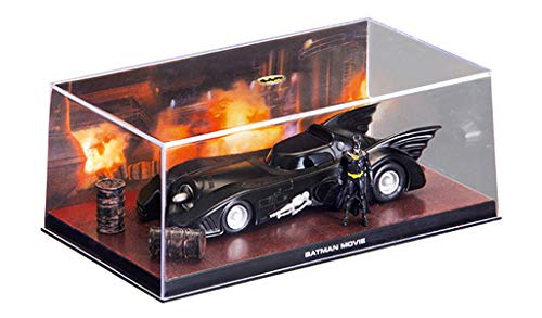 Batman Automobilia - The Definitive Collection Of Batman Vehicles - No. 1 Batman Movie  Die-cast Batmobile With Batman Figure