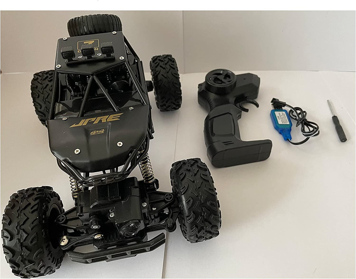 Remote Control 4WD Off Road Rock Climber Monster Truck Electronic Vehicle 2.4GHZ 1/12 Scale - Shop Stock Room Find