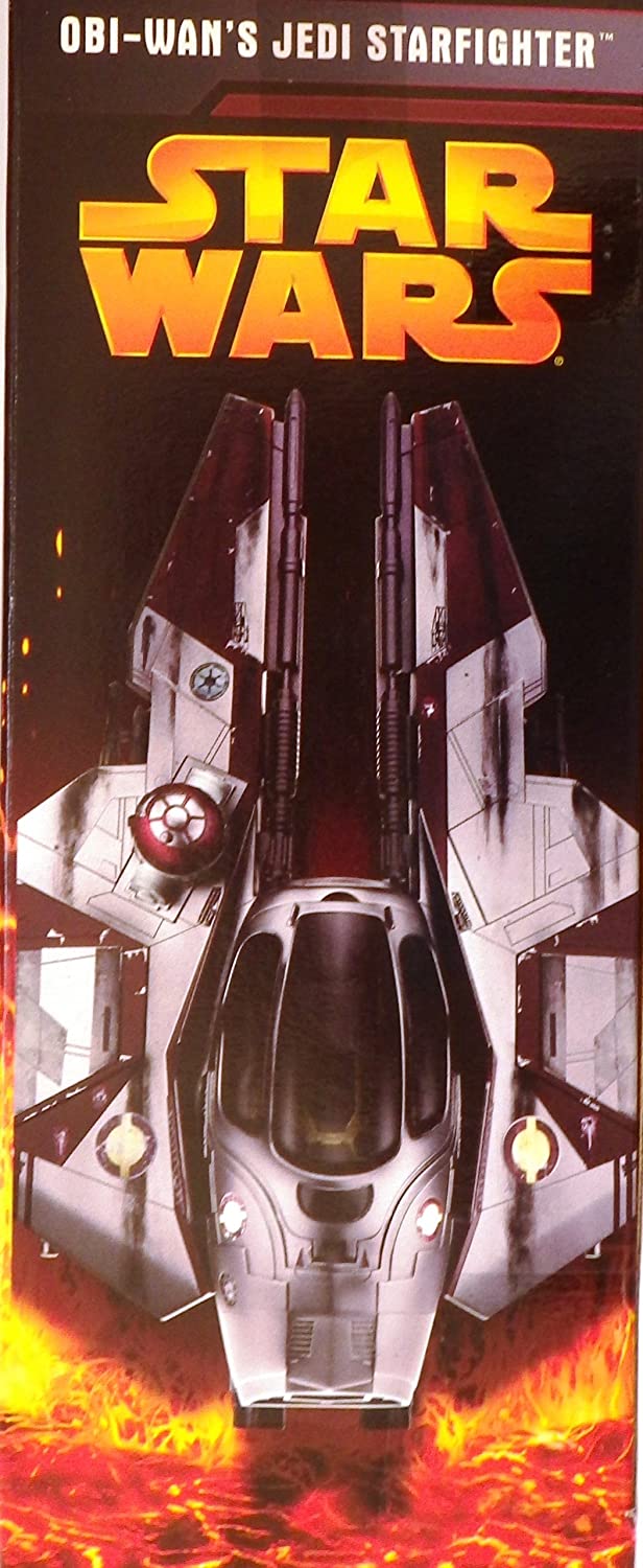 Vintage 2005 Star Wars Revenge Of The Sith Obi-Wans Jedi Starfighter Action Vehicle