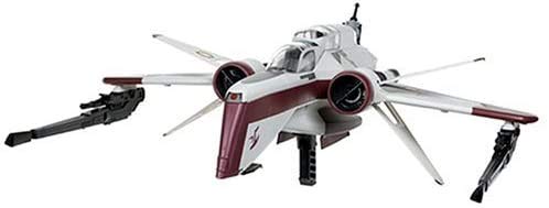 Vintage 2005 Star Wars Revenge Of The Sith Arc-170 Fighter With Firing Blaster Cannons